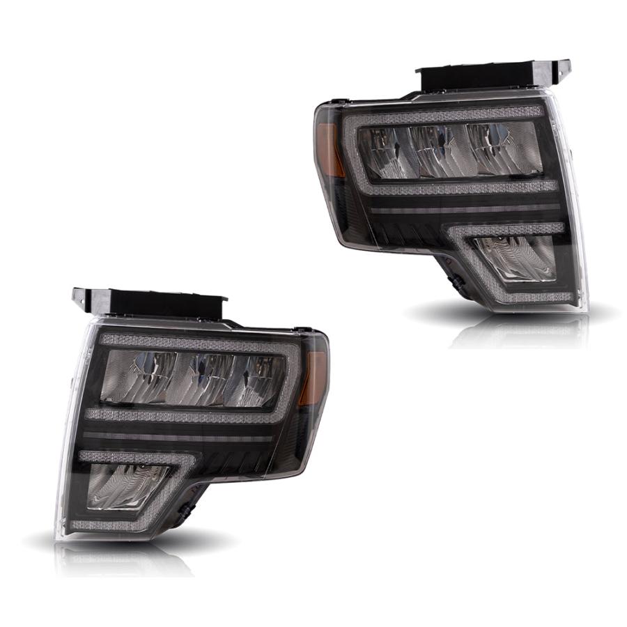 LED ヘッドライト F150 P415 09-14 フォード シーケンシャルウィンカー VLAND