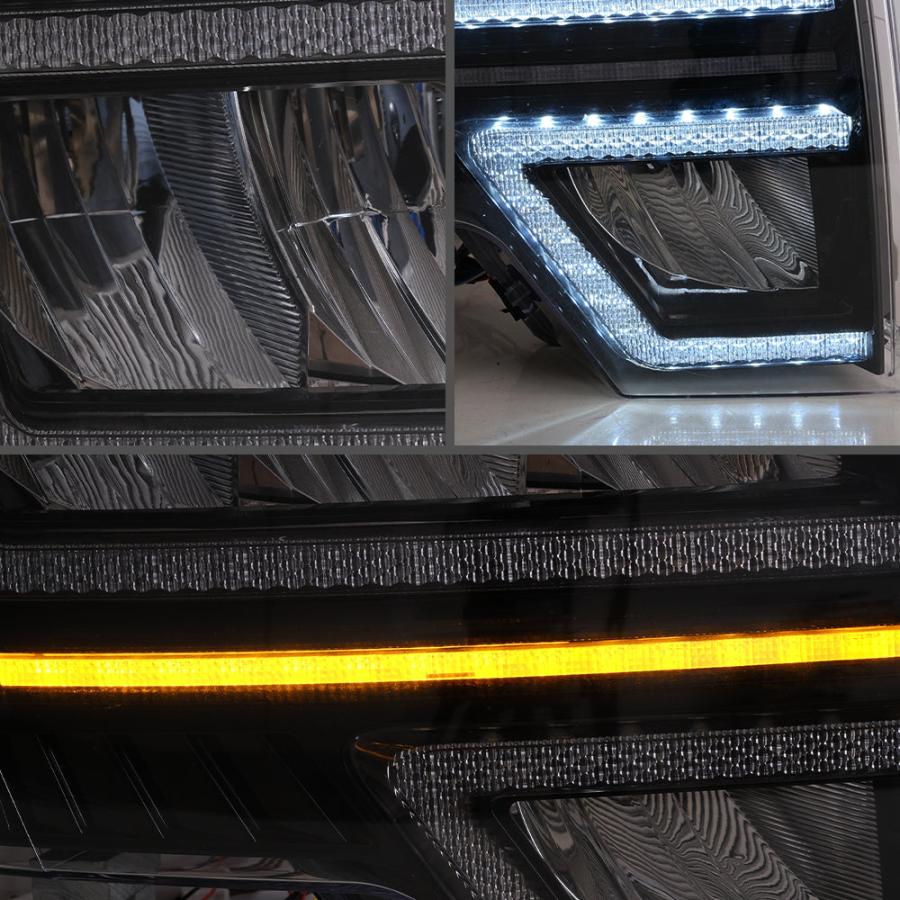 LED ヘッドライト F150 P415 09-14 フォード シーケンシャルウィンカー VLAND
