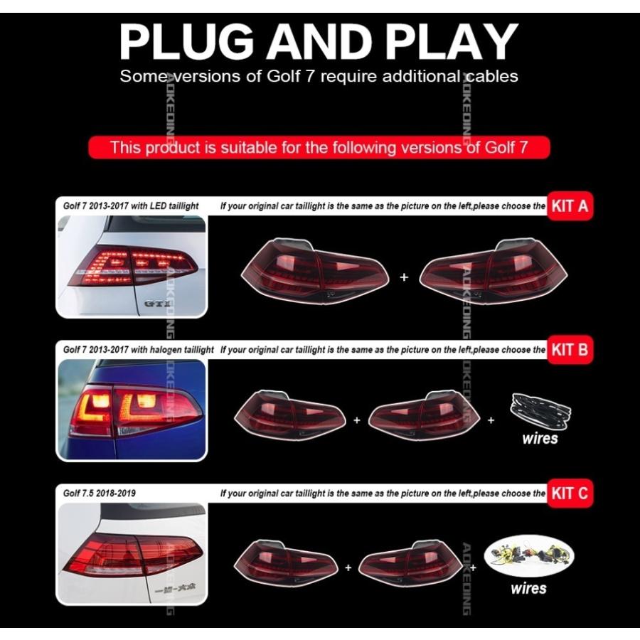 フォルクスワーゲン ゴルフ7 GOLF7 5G 前期 LED テールライト フォルクスワーゲン ゴルフ7 GOLF7 5G 前期 LED テールライト