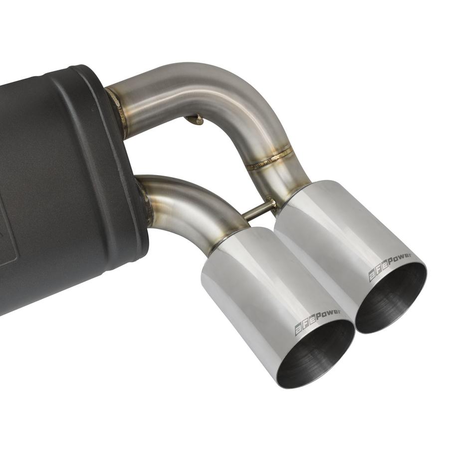 aFe 49-36353-C aFe 23-25 BMW M2 L6-3.0L (G87) MACH Force-Xp Cat-Back Exhaust w/ Carbon Fiber Tip main image 0