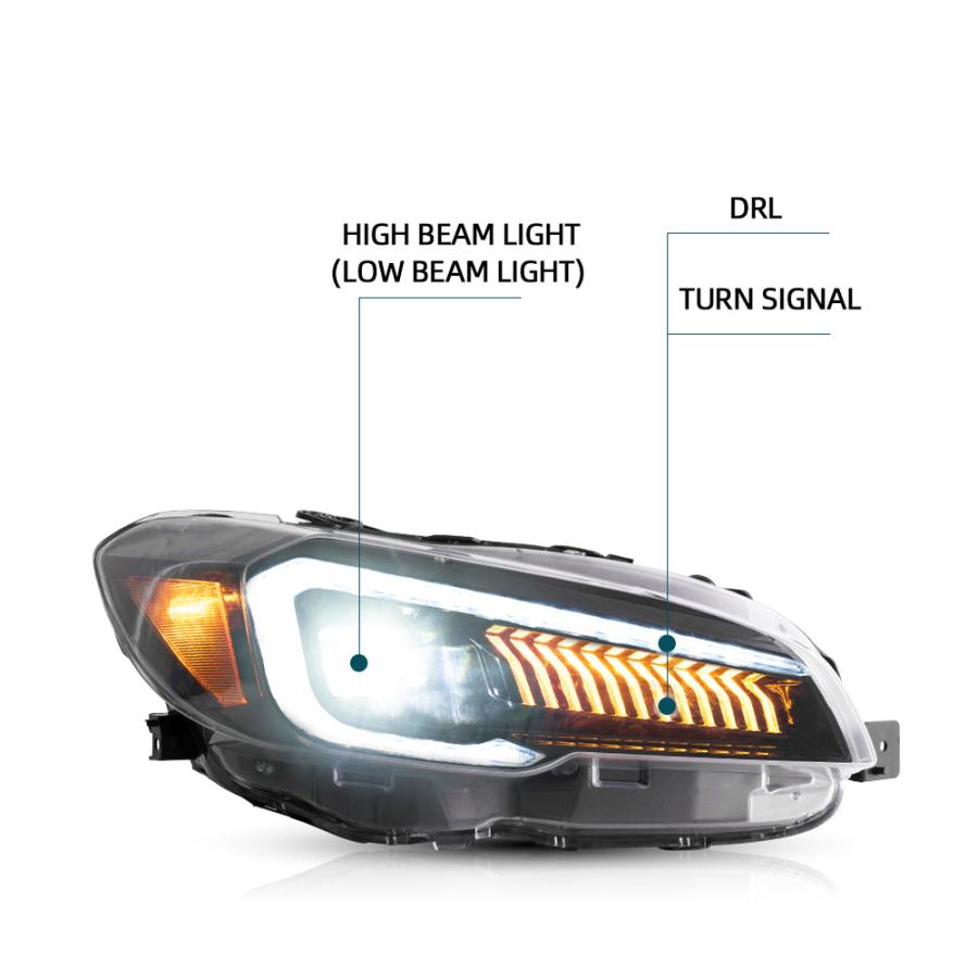 SUBARU LED ヘッドライト WRX STI S4 レヴォーグ VAB VAF VAG SUBARU LED ヘッドライト WRX STI S4 レヴォーグ VAB VAF VAG