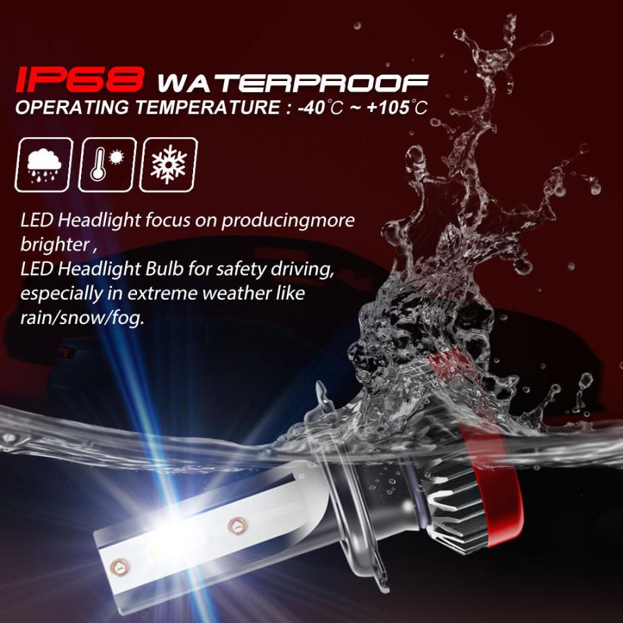 ウェイク ヘッドライトバルブ LA700S/710S LED ハイビーム 9005(HB3