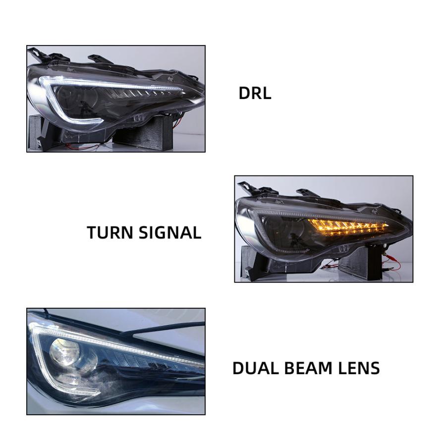 トヨタ LED ヘッドライト 86 BRZ ZN6 ZC6 スバル シーケンシャル トヨタ LED ヘッドライト 86 BRZ ZN6 ZC6 スバル シーケンシャル