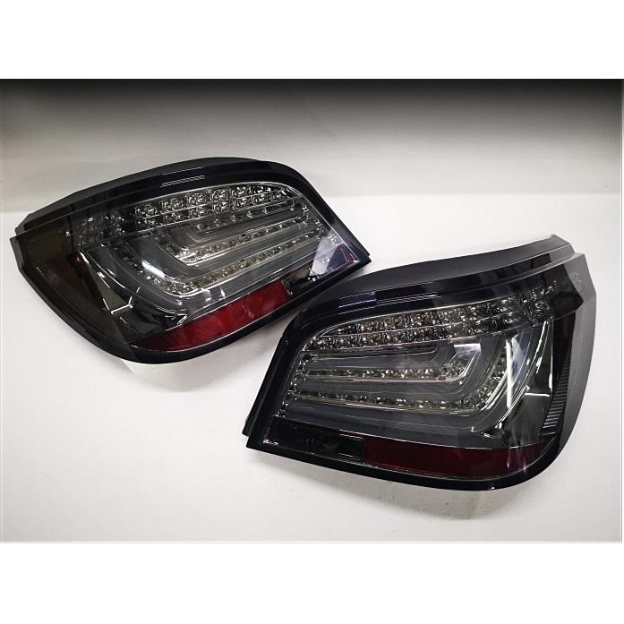 テールライト BMW E60 5シリーズ テールランプ LED '03-'10 TYPE-A スモーク AKDの画像