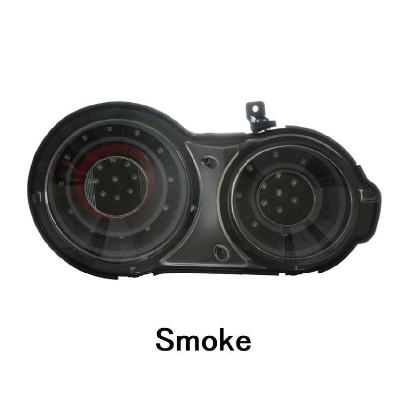 p*k様 R35 GT-R テールランプ LED GTR スモークレンズ 日産 True OE Facelift Style Smoke LED Ring Tail Light For 09-22 Nissan