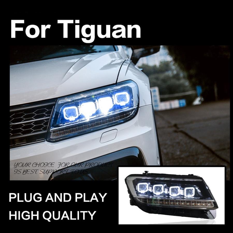 フォルクスワーゲン（Volkswagen） ヘッドライト AD1 ティグアン LED