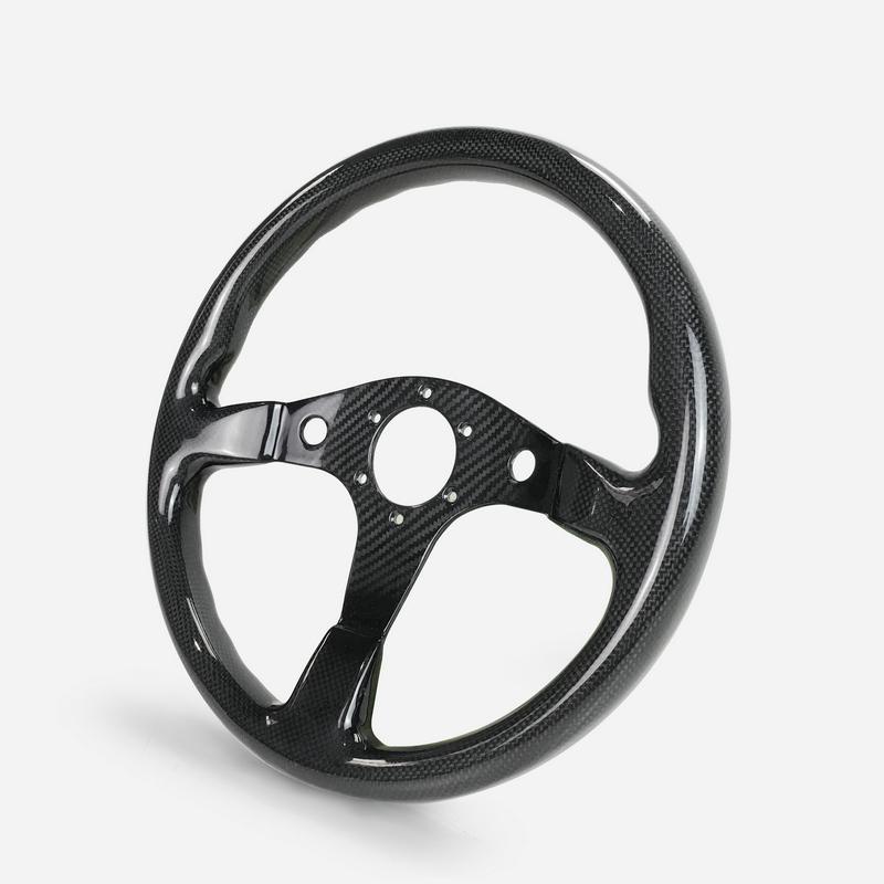 86 ステアリング ZN6 CFRP ドライカーボン製 ハンドル 340mm フラット