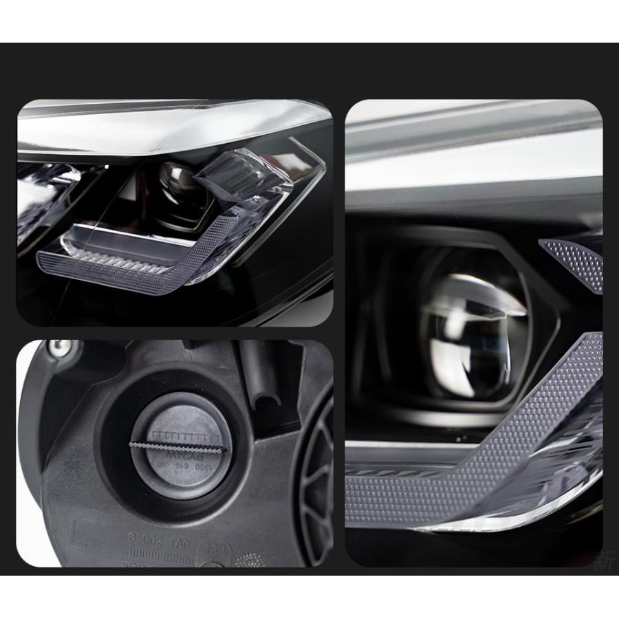 LED ヘッドライト ヘッドランプ BMW X5 E70 前期型 2007-2010 AKDの画像