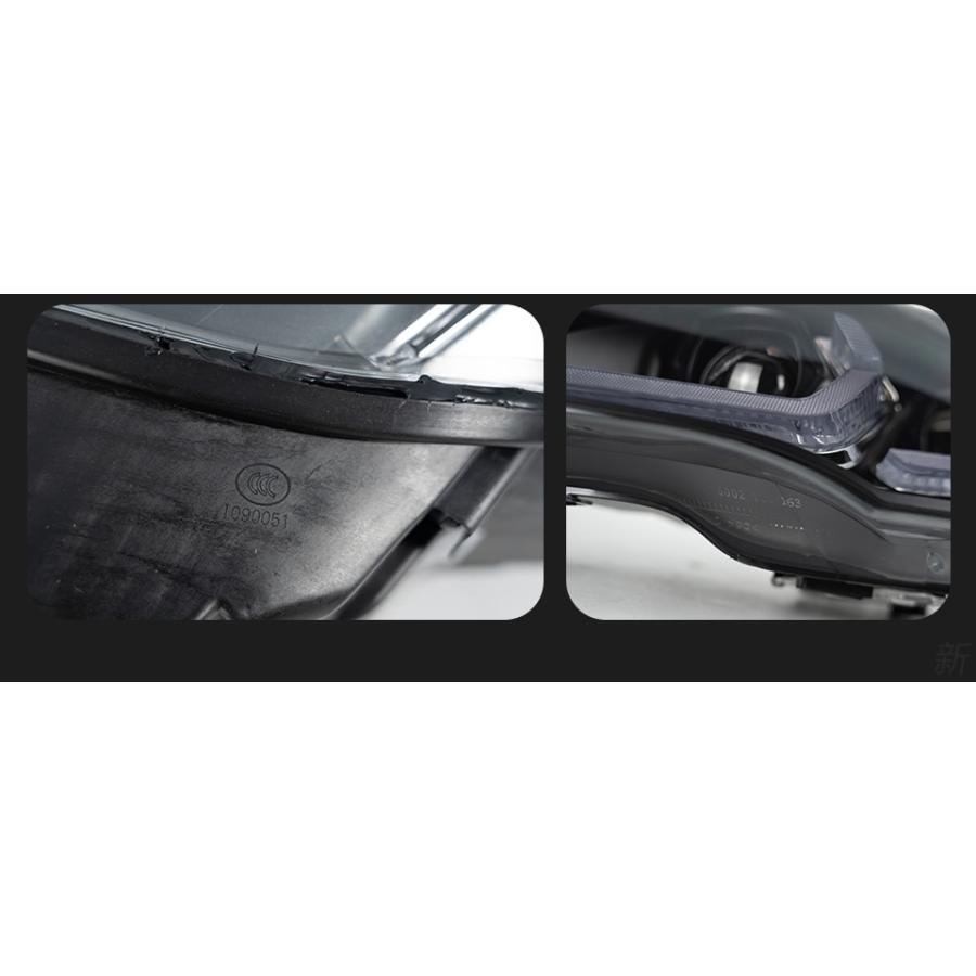 LED ヘッドライト ヘッドランプ BMW X5 E70 後期型 2011-2013 AKDの画像