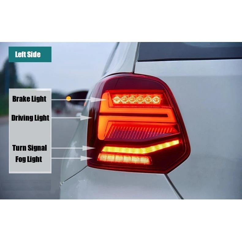 フォルクスワーゲン（Volkswagen） テールライト ポロ 6R テールランプ