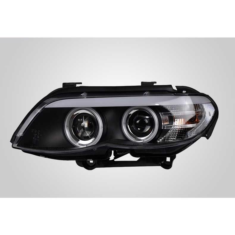 ヘッドライト BMW E53 X5 LED 後期型 '03-'06 クリア AKDの画像