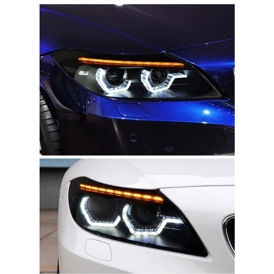 BMW ヘッドライト E89 Z4 LED シーケンシャルウィンカー クリア BMW ヘッドライト E89 Z4 LED シーケンシャルウィンカー クリア