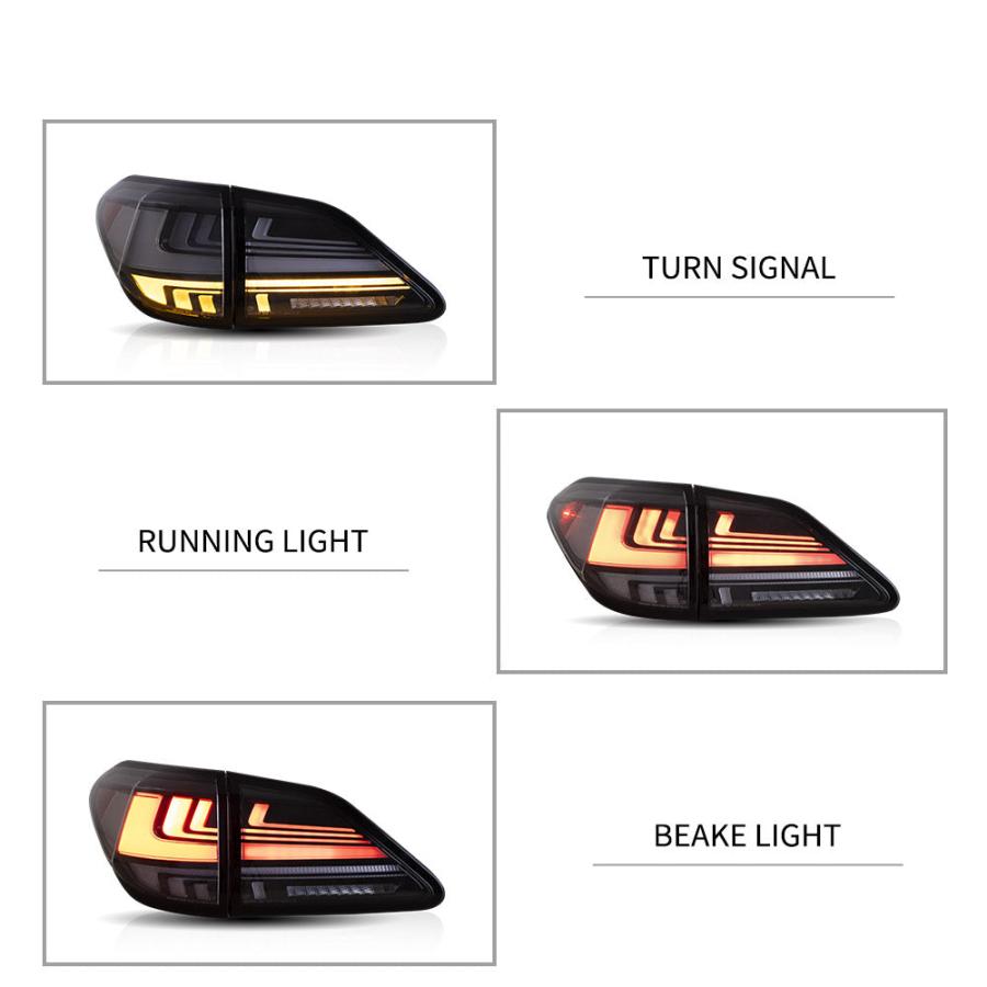 レクサス（LEXUS） LED テールライト RX AL10 シーケンシャル