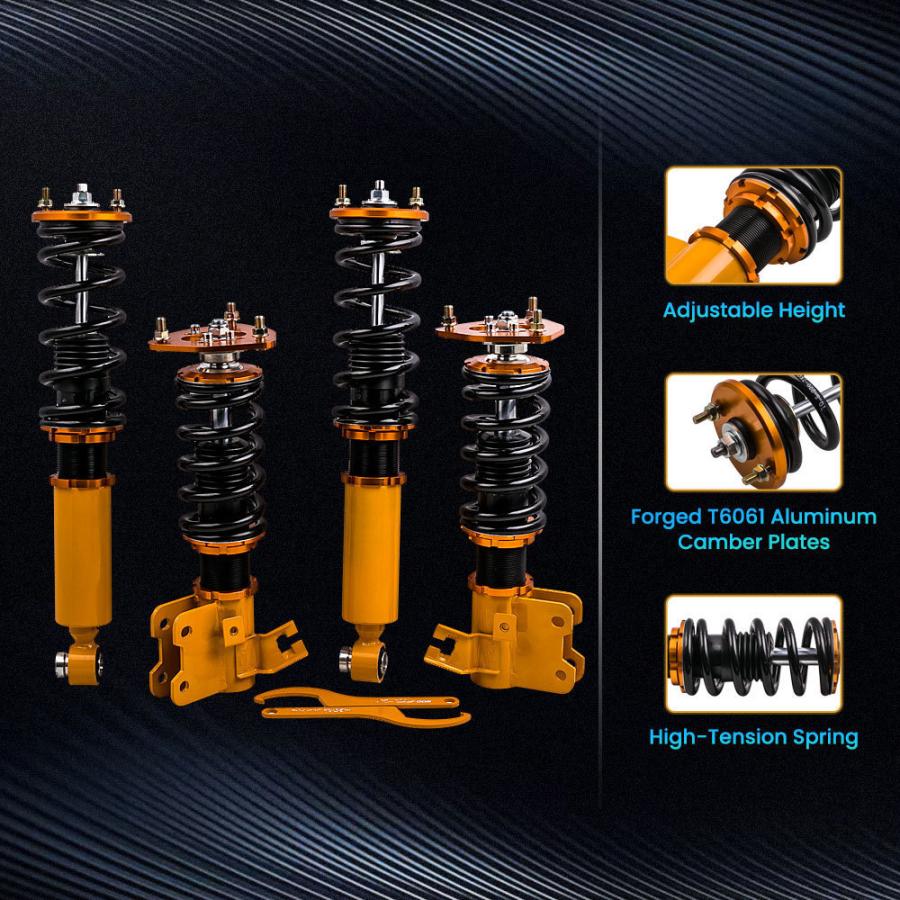 日産（NISSAN） 車高調 シルビア 180SX S13 サスペンション 全長調整式