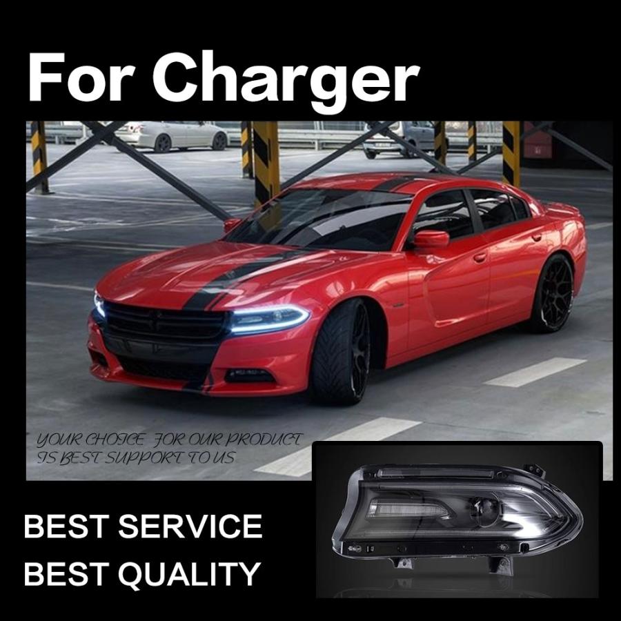 ダッジ（DODGE） ヘッドライト チャージャー LD '15-'19 LED クリア