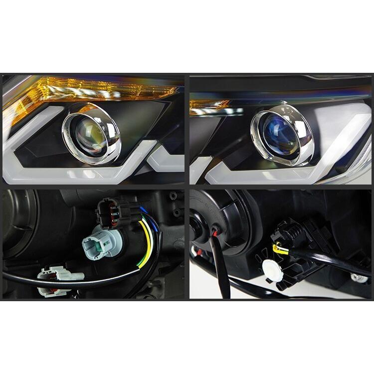 エクストレイル T32前期　LEDヘッドライト左右　Assy 中古 日産 エクストレイル T32 NT32 HT32 HNT32 前期 LED ヘッド