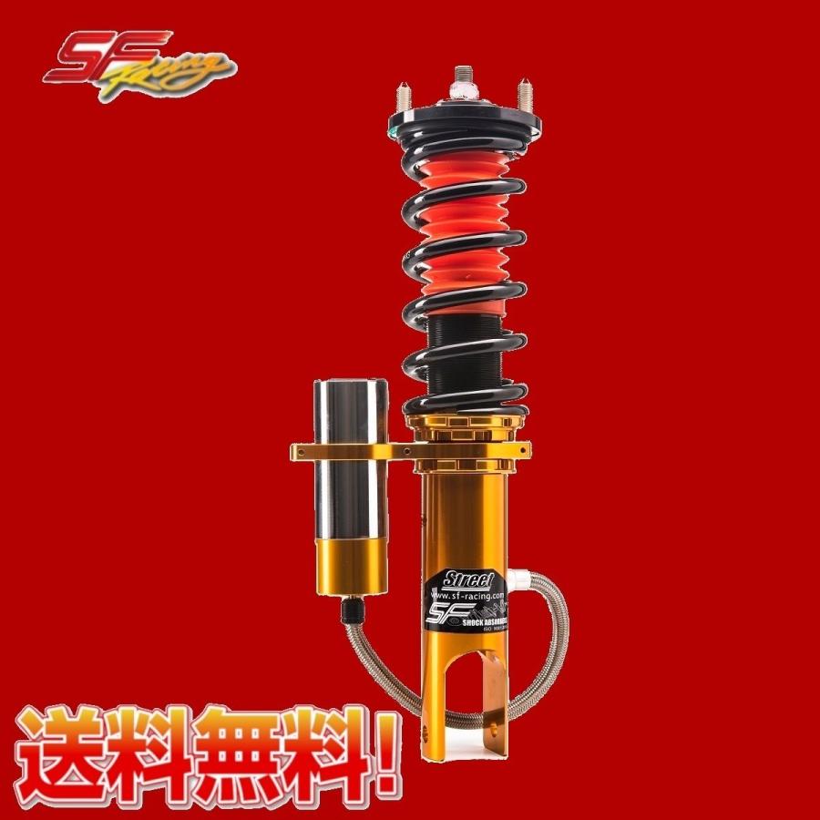 Sf Racing トヨタ トヨタ スターレット Ep Ep 95 サスペンション 全長調整式車高調 サスペンション N2トラックタイプ ピロボールop 32段減衰力 A Sp 17 510supply ヤフーショッピング店 公式売上