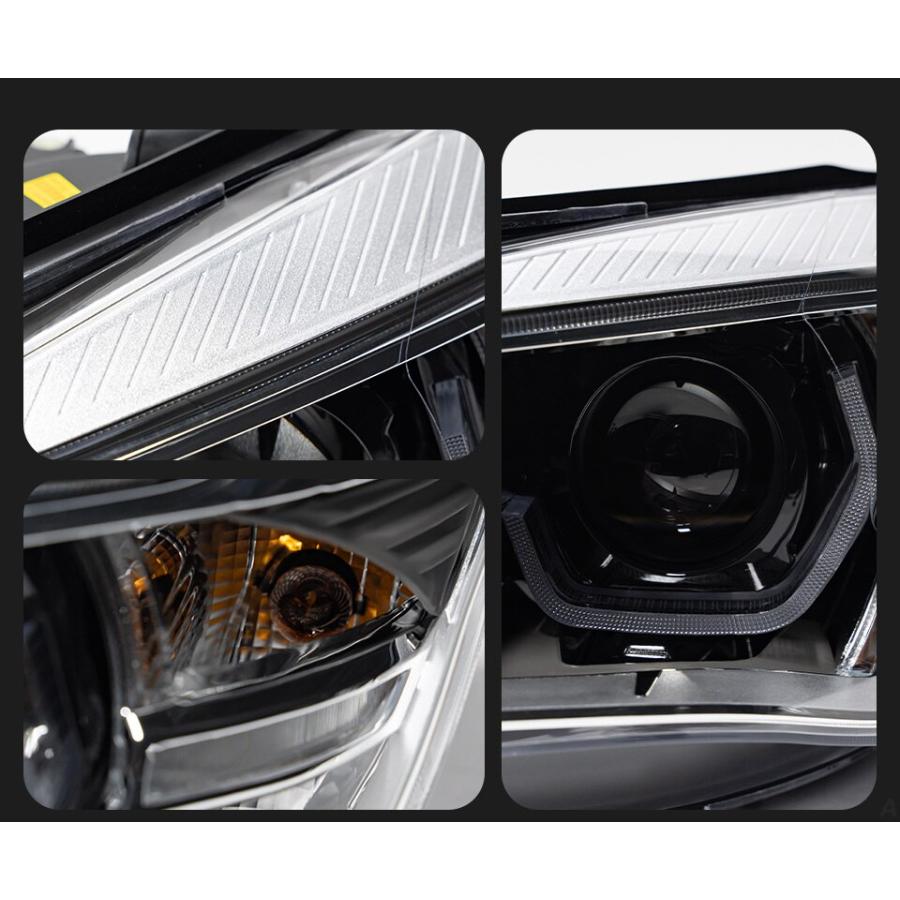 LED ヘッドライト ヘッドランプ BMW X1 E84 2009-2015 AKDの画像