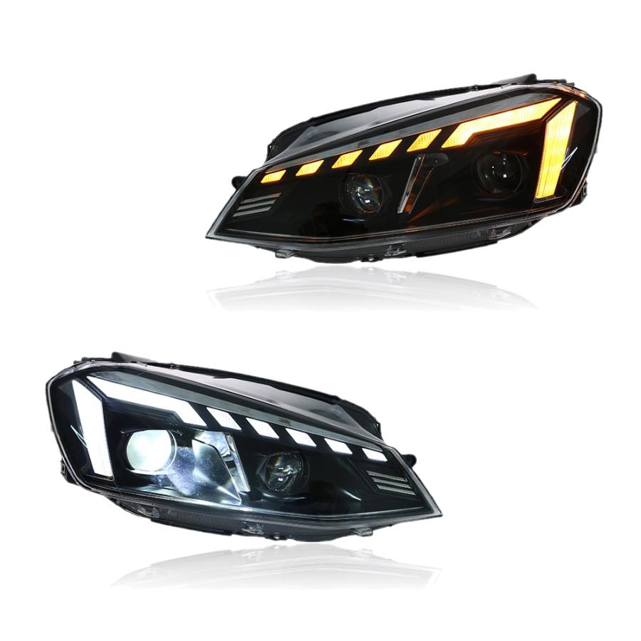 フォルクスワーゲン（Volkswagen） ゴルフ7 GOLF7 5G 前期 LED ヘッド