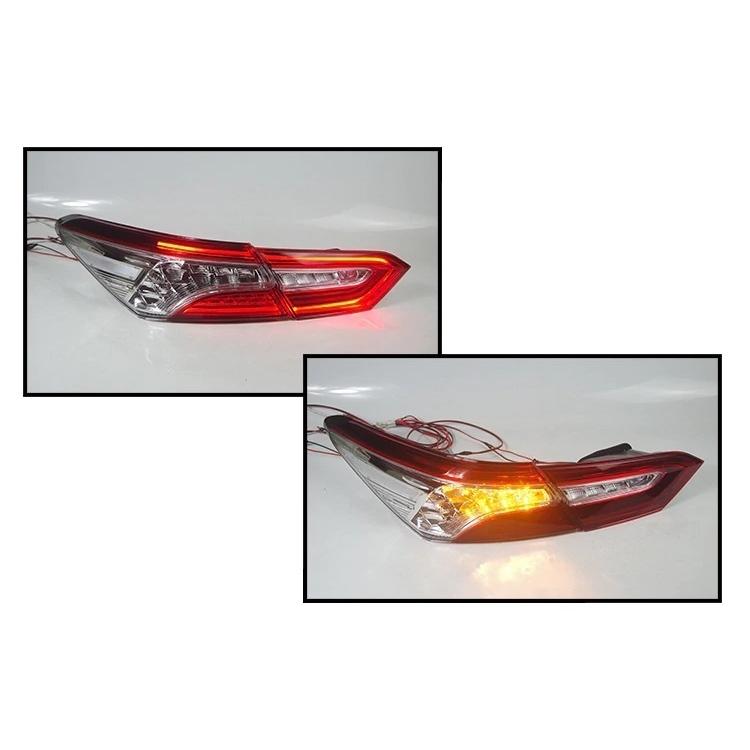 カムリ テールライト 70系 テールランプ LED RSU製 '17-'19 レッド