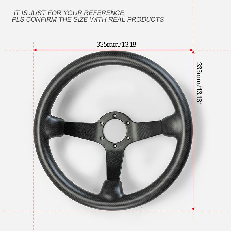86 ステアリング ZN6 CFRP ドライカーボン製 ハンドル 335mm