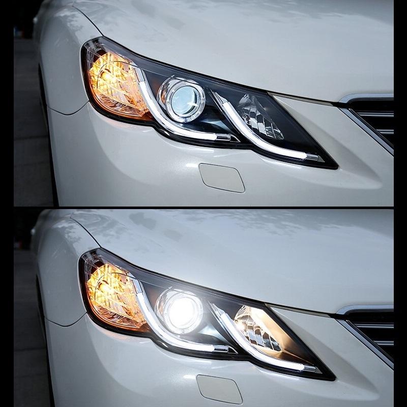マークX GRX130 GRX133 GRX135 130系 LED ヘッドライト 左右 ヘッドランプ トヨタ 前期 AKD Aの画像