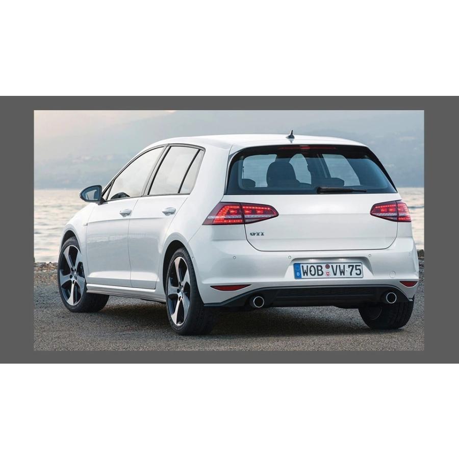 LED テールライト ゴルフ GOLF7 5G フォルクスワーゲン 前期型 シーケンシャルウィンカー AOKEDING タイプC レッド_8