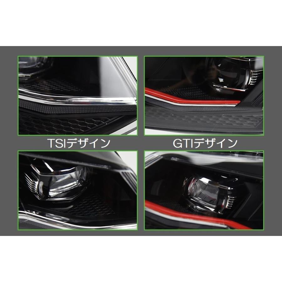 フォルクスワーゲン（Volkswagen） LED ヘッドライト ポロ POLO 6R