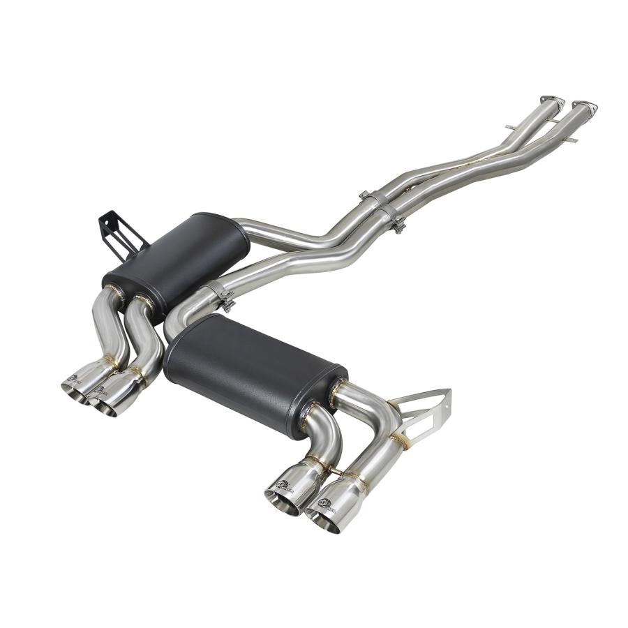 BMW M エキゾーストマフラー M3 E46 01-06 3.2L aFe POWER 49-36344-P