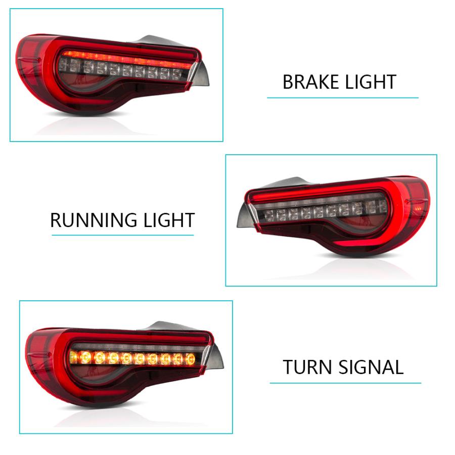 BRZ LED テールライト 86 ZN6 ZC6 トヨタ スバル シーケンシャル