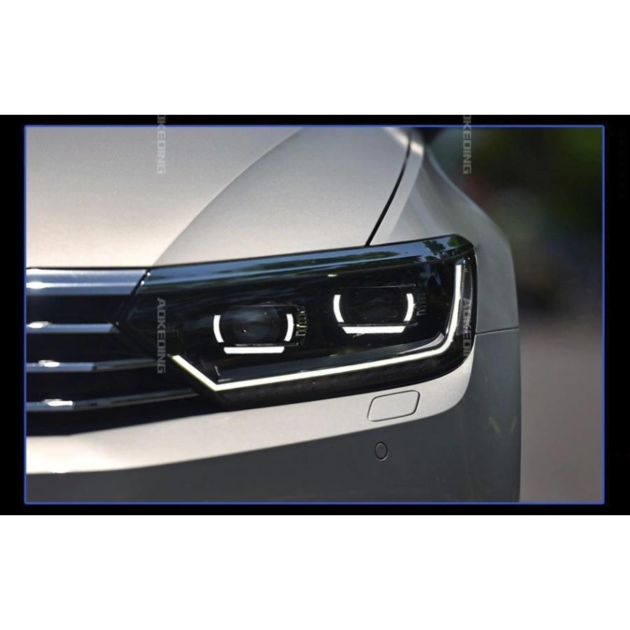 ヘッドライト フォルクスワーゲン B8 パサート LED PASSAT シーケンシャルウィンカー AKD