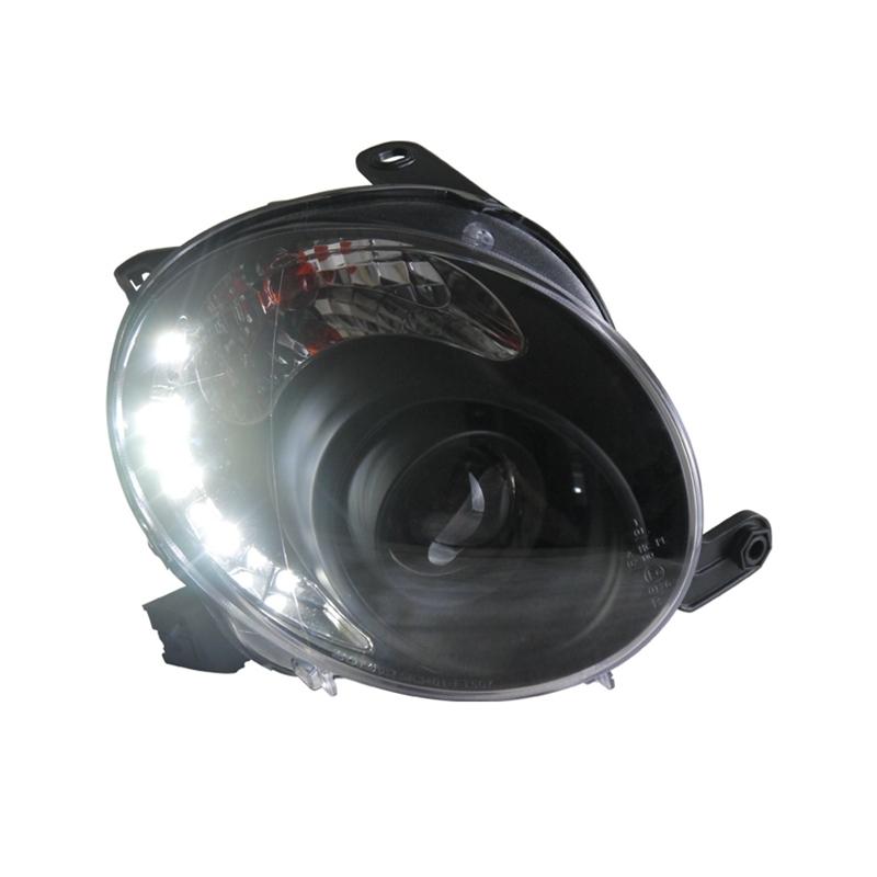 FIAT（フィアット） ヘッドライト 500 LED クリア AKD : ジャパン