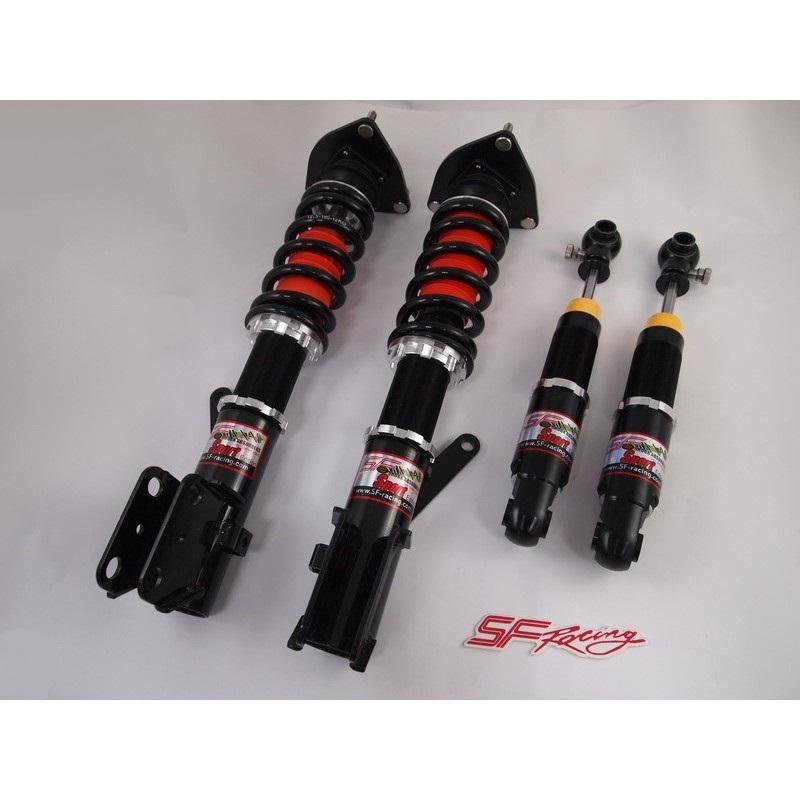 SF-Racing フォード エスコート 15+ 全長調整式車高調 32段減衰力 ピロボールOP サスペンション トラックタイプの画像