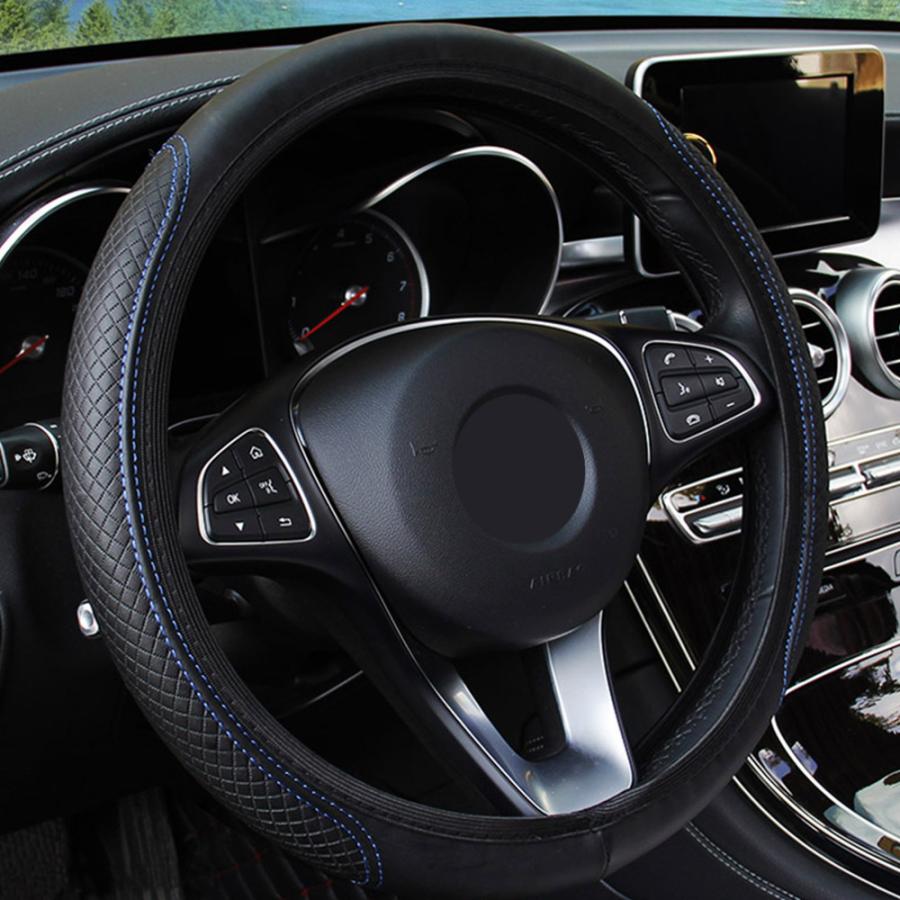 スイフト ハンドルカバー スポーツ ZC33S ステアリングカバー レザー