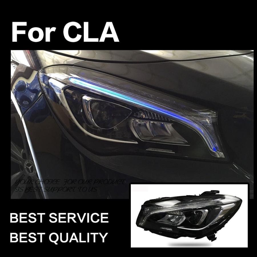 ヘッドライト メルセデス・ベンツ CLAクラス W117 LED '13-'18 CLA180 CLA220 CLA250 クリア AKD