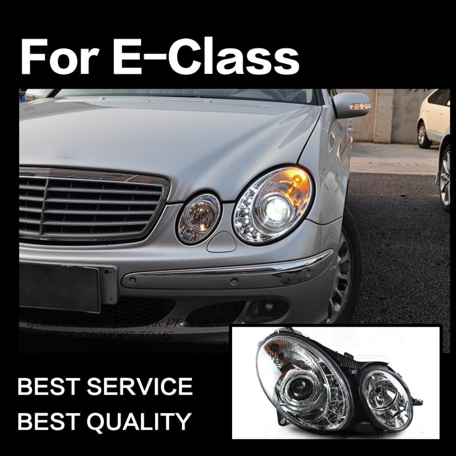 ヘッドライト メルセデス・ベンツ Eクラス W211 LED '02-'08 クリア AKD