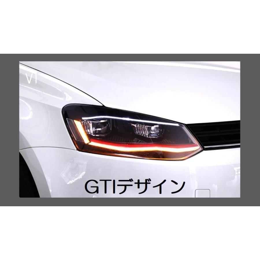 フォルクスワーゲン（Volkswagen） LED ヘッドライト ポロ POLO 6R