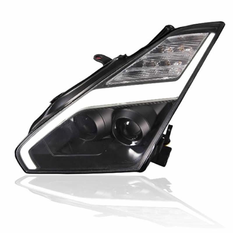 日産 ヘッドライト R35 GT-R LED GTR 後期型タイプ クリア