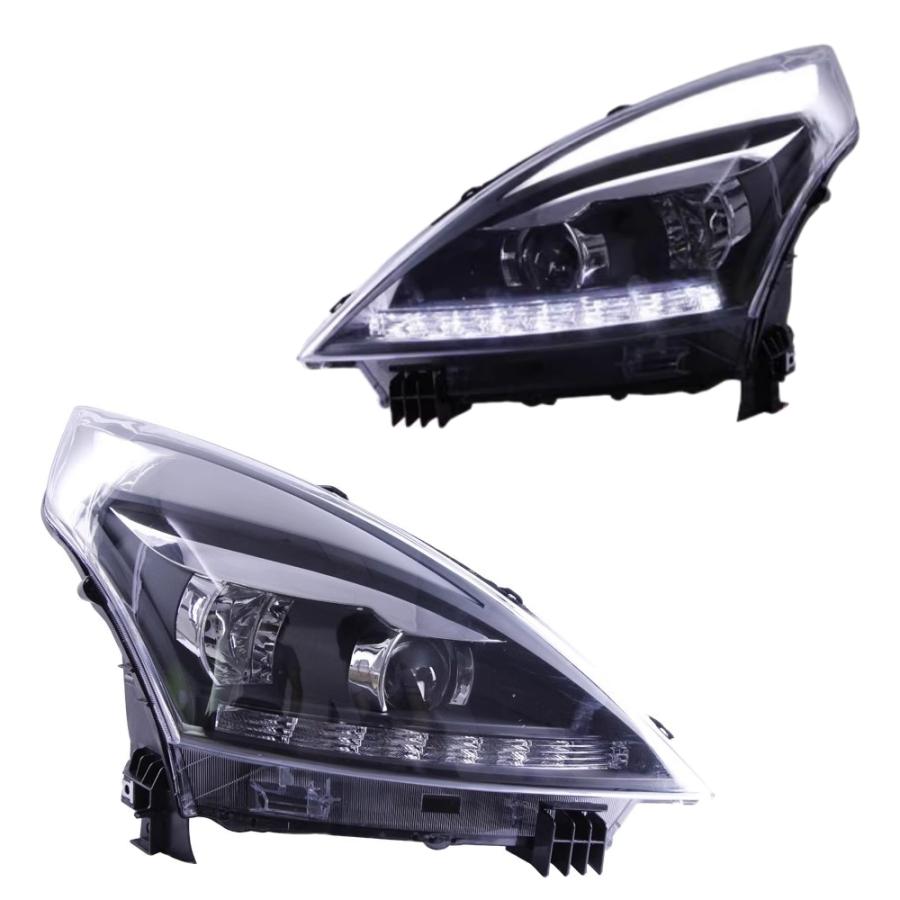 日産（NISSAN） ティアナ J32 PJ32 TNJ32 LED ヘッドライト 左右 