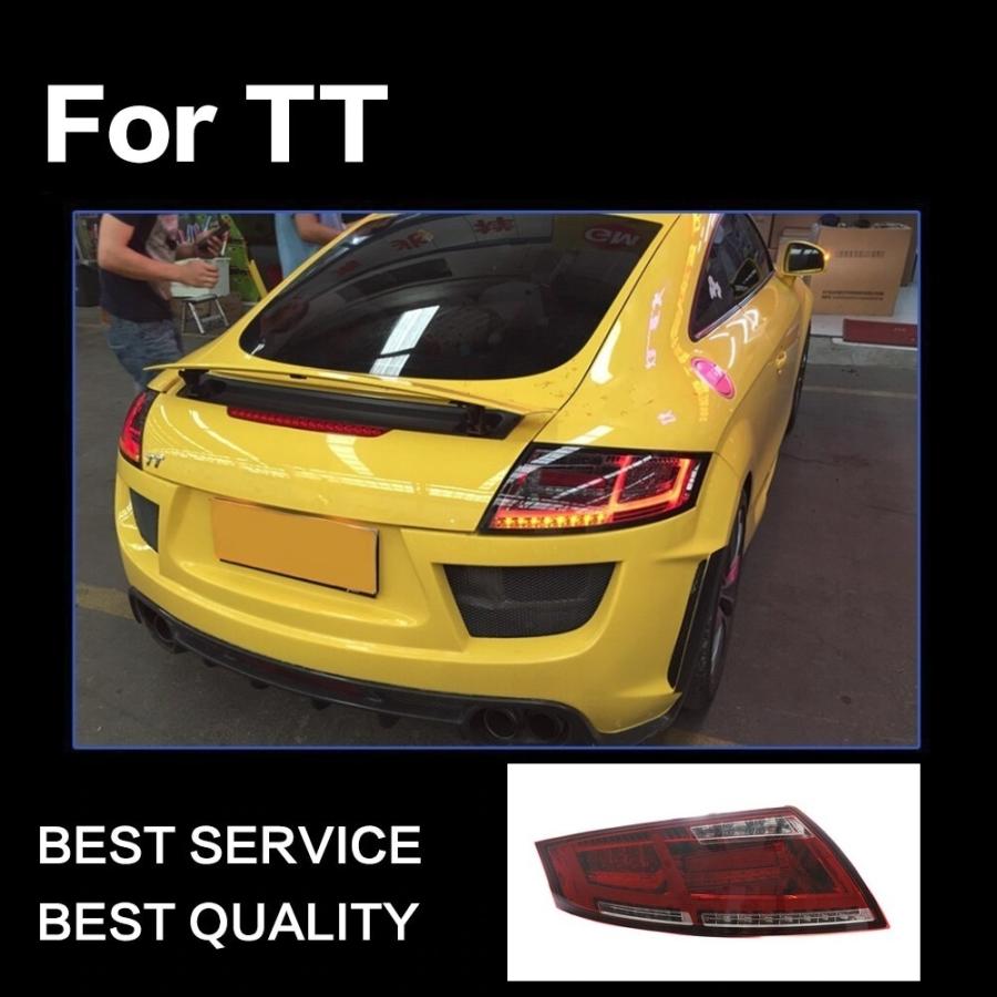 USED テールライト AUDI アウディ TT 8J テールランプ 06-12 LED シーケンシャルウィンカー スモーク AOKEDING 【ZYX1744566958】(60807円)