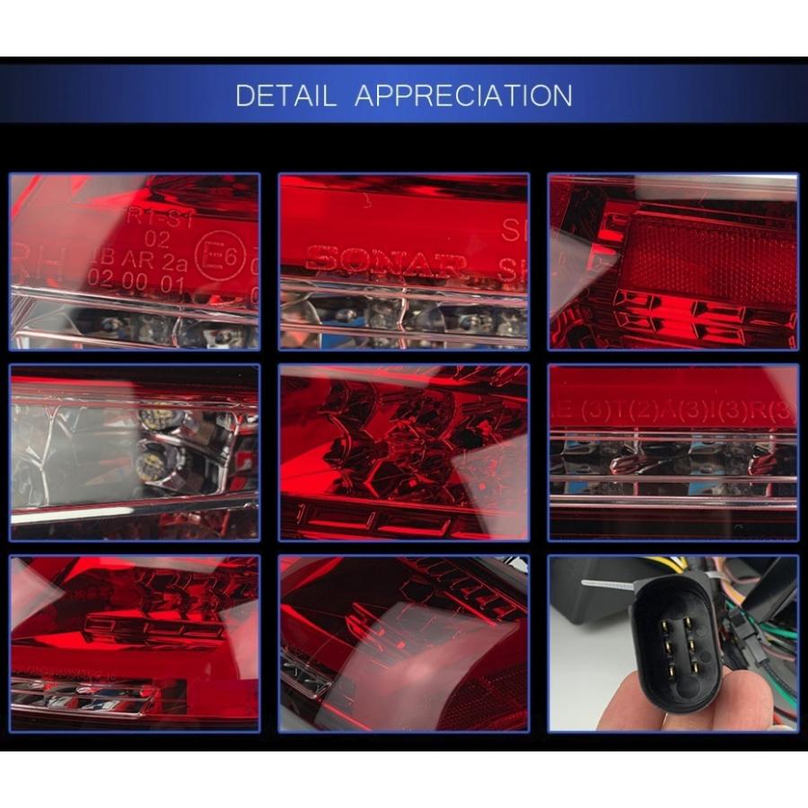 USED テールライト AUDI アウディ TT 8J テールランプ 06-12 LED シーケンシャルウィンカー スモーク AOKEDING 【ZYX1744566958】(60807円)