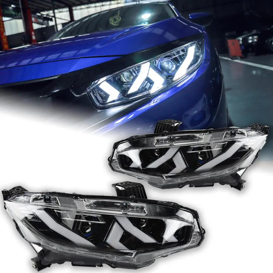 シビック FK8 FK7 FC1 LED ヘッドライト 左右 ヘッドランプ