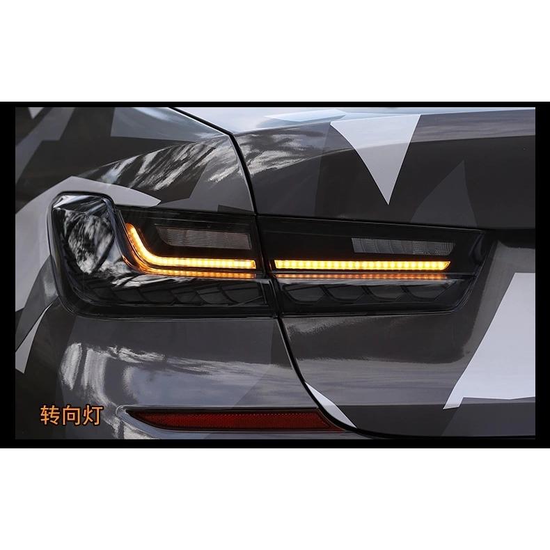 LED テールライト BMW 3シリーズ M3 G20 シーケンシャルウィンカー テールランプ AOKEDING タイプA レッドの画像