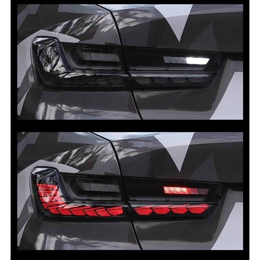 LED テールライト BMW 3シリーズ M3 G20 シーケンシャルウィンカー テールランプ AOKEDING タイプA レッドの画像