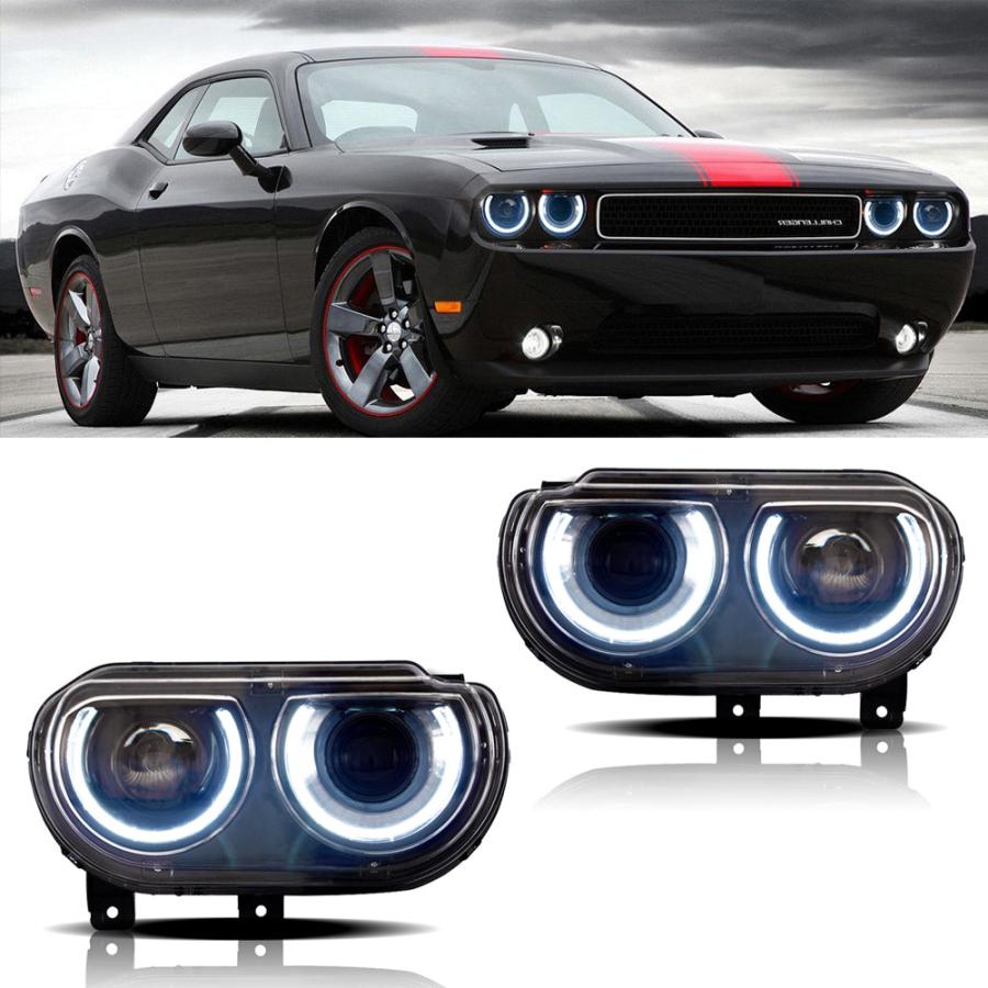 ダッジ（DODGE） LED ヘッドライト チャレンジャー SE R T 08-14