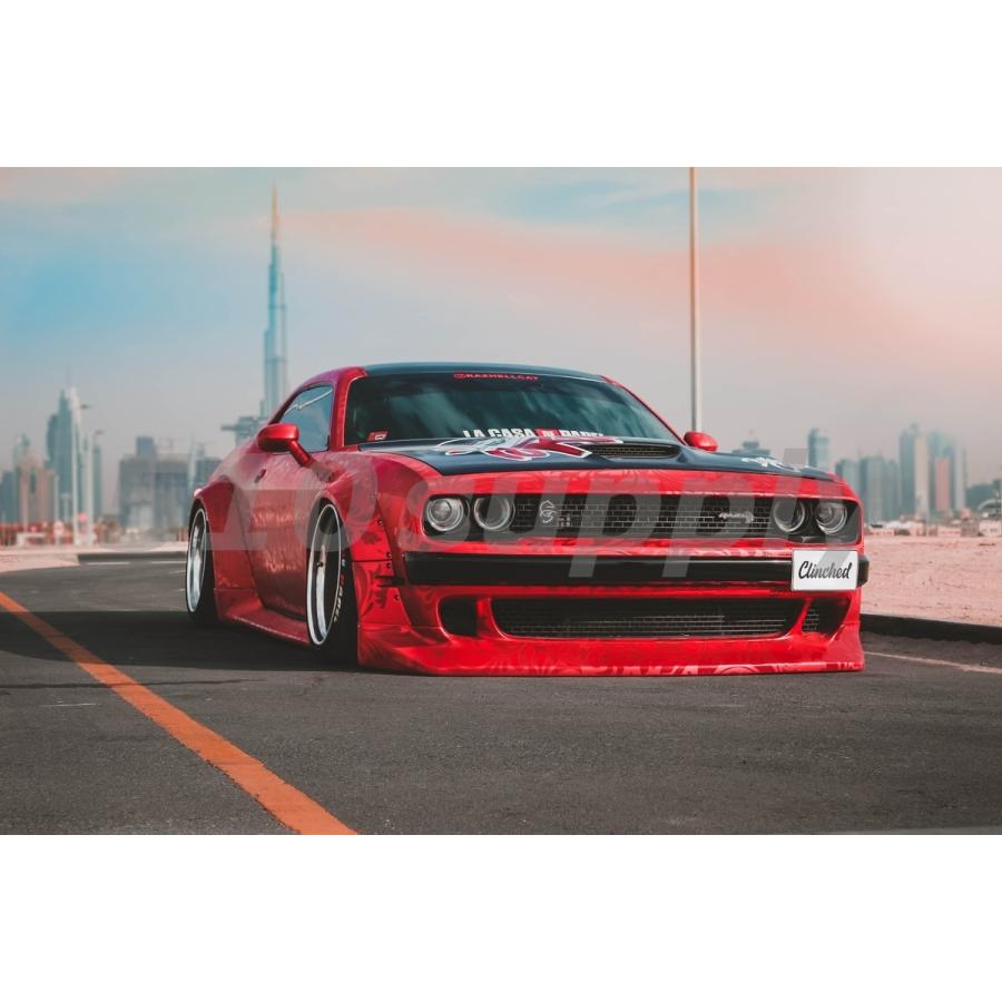 CARIG製　ダッジチャレンジャー　オーバーフェンダーキット ダッジ（DODGE） オーバーフェンダーキット ダッヂ チャレンジャー