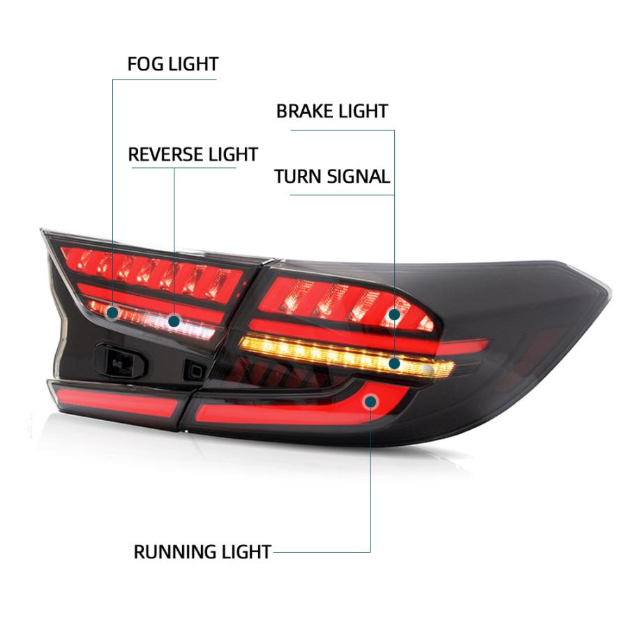 Accordアコード CV3LEDテールライト アコード LED テールライト CV3 ホンダ シーケンシャルウィンカー
