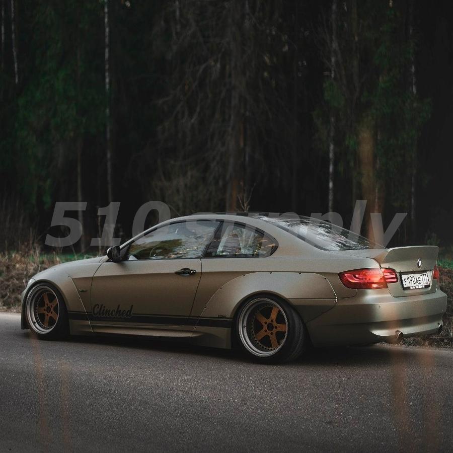 BMW オーバーフェンダーフルキット BMW 3シリーズ E92 ABS製 CLINCHED