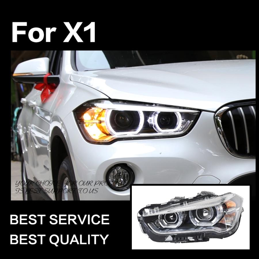 ヘッドライト BMW X1 F48 LED '15-'18 クリア AKD