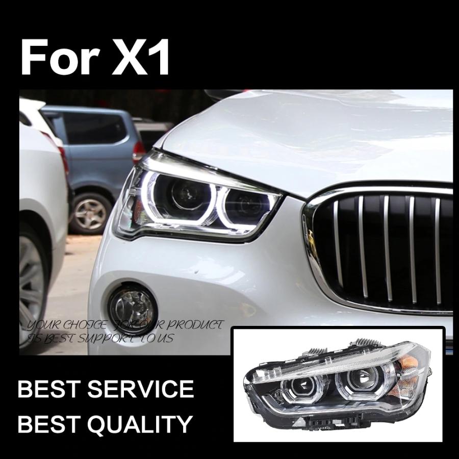 ヘッドライト BMW X1 F48 LED '15-'18 クリア AKDの画像
